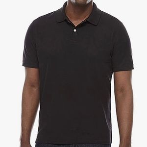 Men’s XXL St John’s Bay Black Polo Shirt